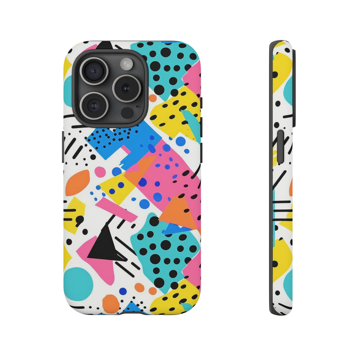 Bright Summer Memphis Design Phone Case – Vibrant and Playful Phone Cover