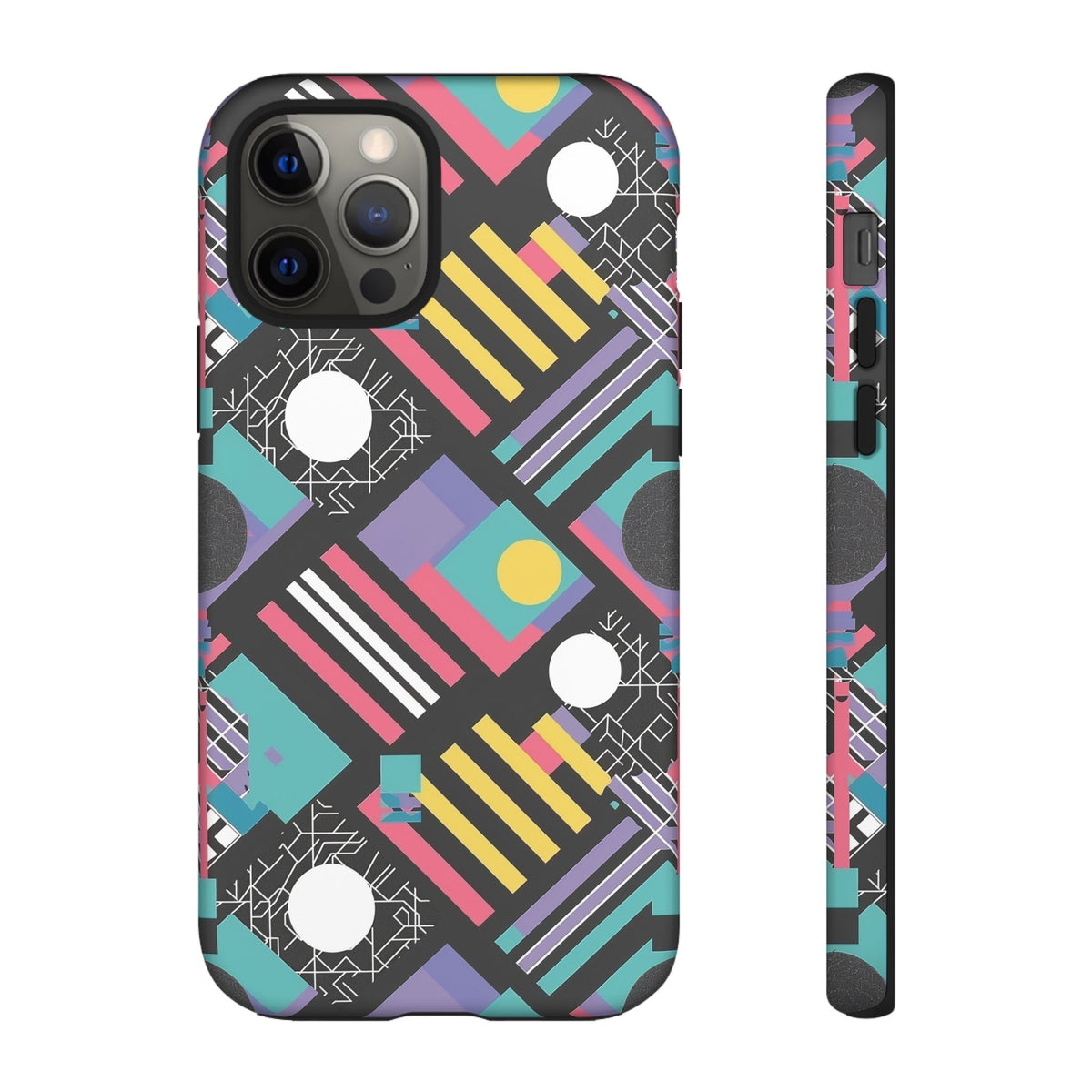 Retro 80s Seamless Phone Case – Vintage Style Meets Modern Protection 142