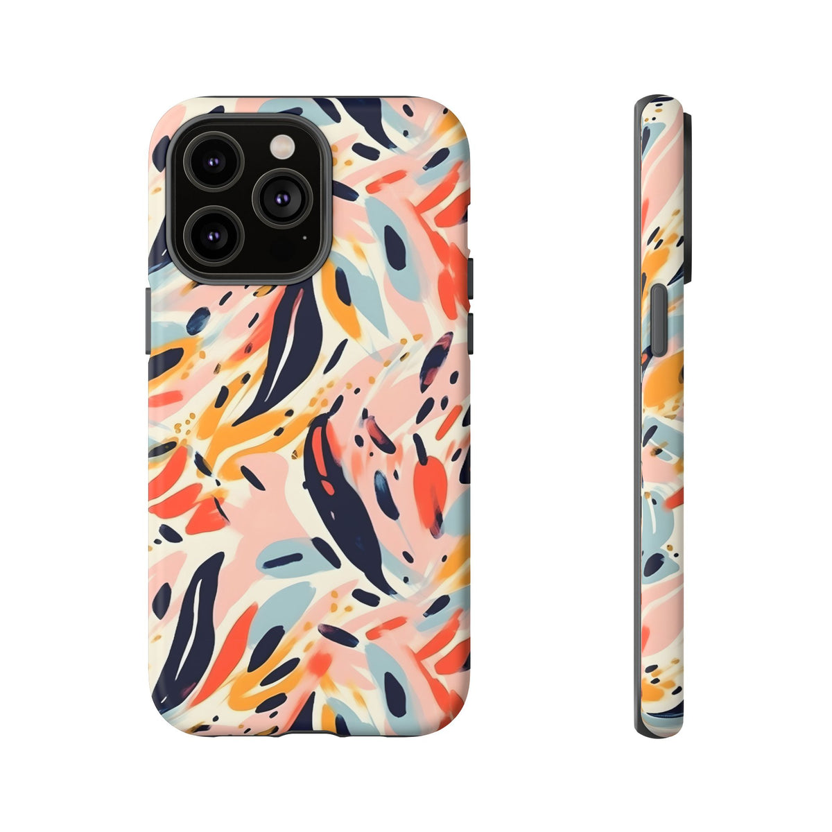 Abstract Painting Design Phone Case – Modern Art-Inspired Phone Cover 2