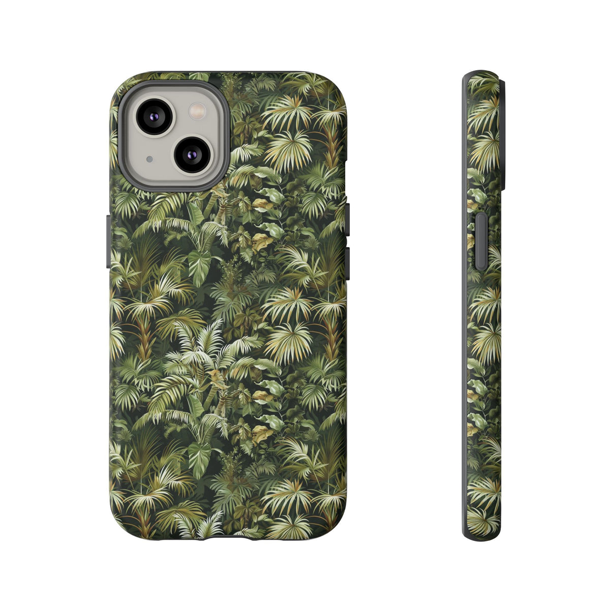 Jungle Pattern Phone Case – Exotic & Lush Design for Your Phone 331