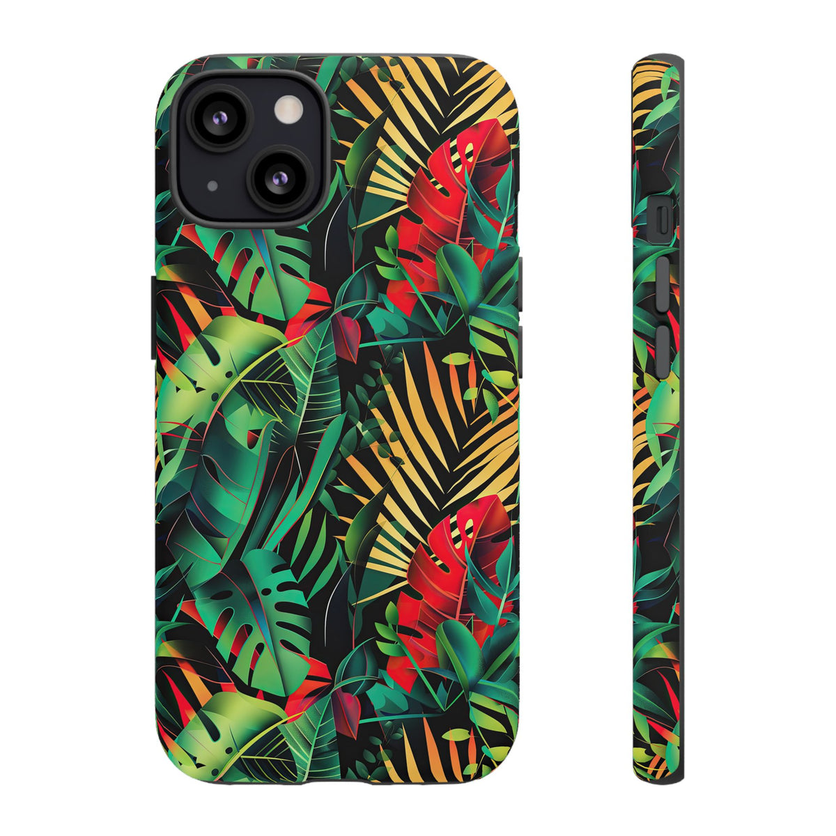 Jungle Collage Phone Case – Vibrant & Durable Nature-Inspired Protection