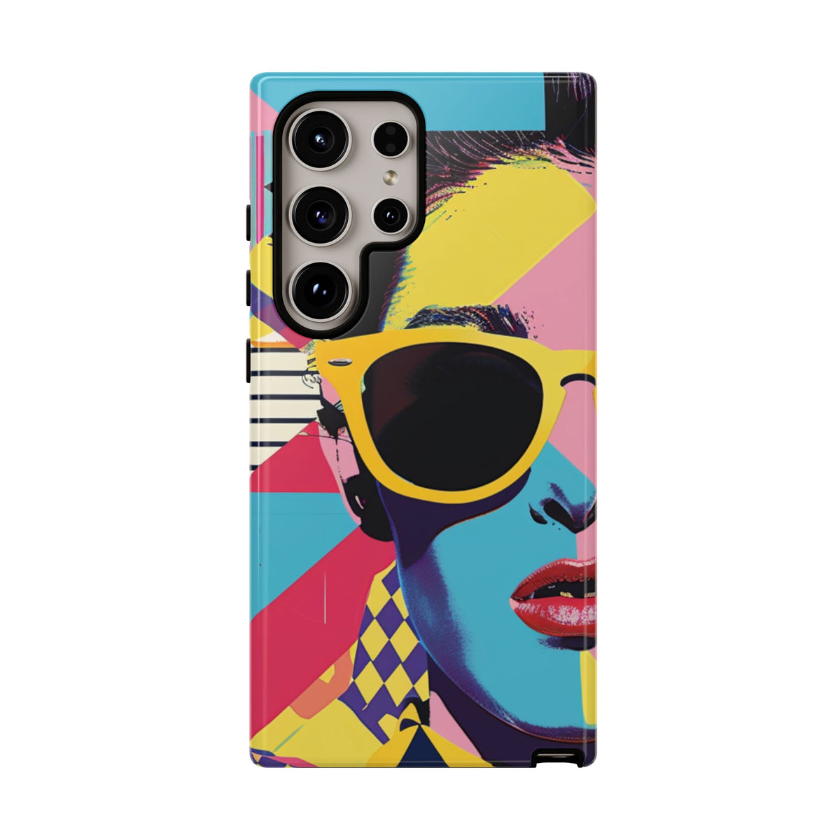 Retro 80s Seamless Phone Case – Vintage Style Meets Modern Protection 7