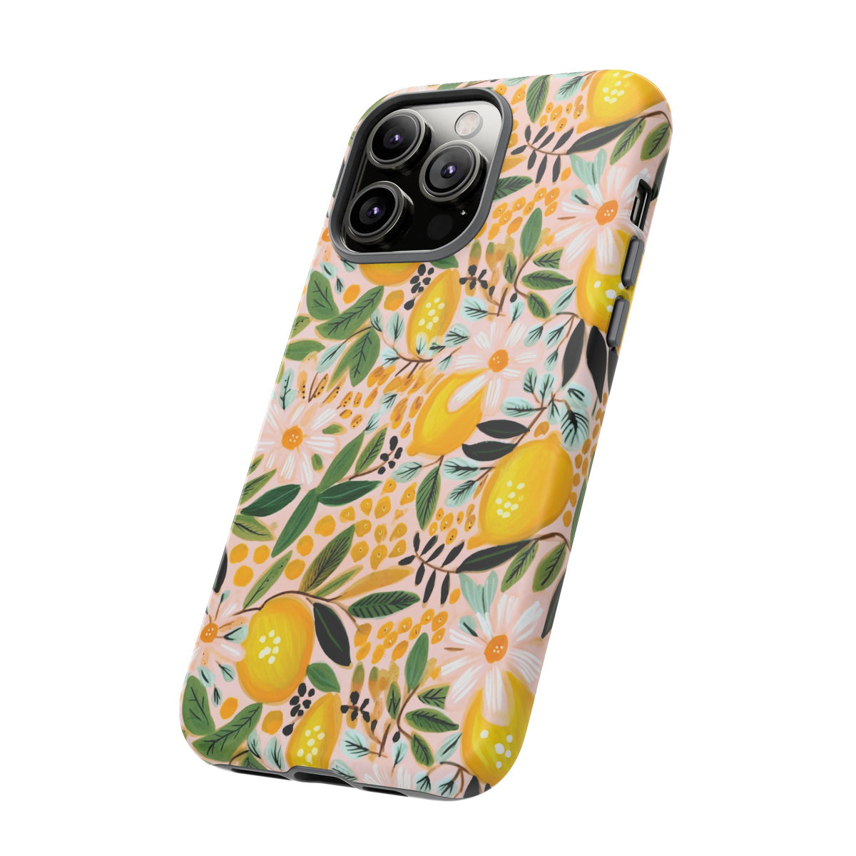 Cute Summer Lemons Phone Case – Refreshing Citrus Design for Your Phone 2