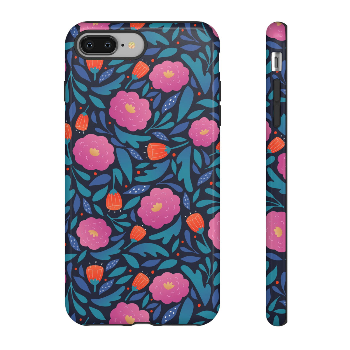 Colorful Little Flower Design Phone Case – Bright and Cheerful Floral Phone Cover 2