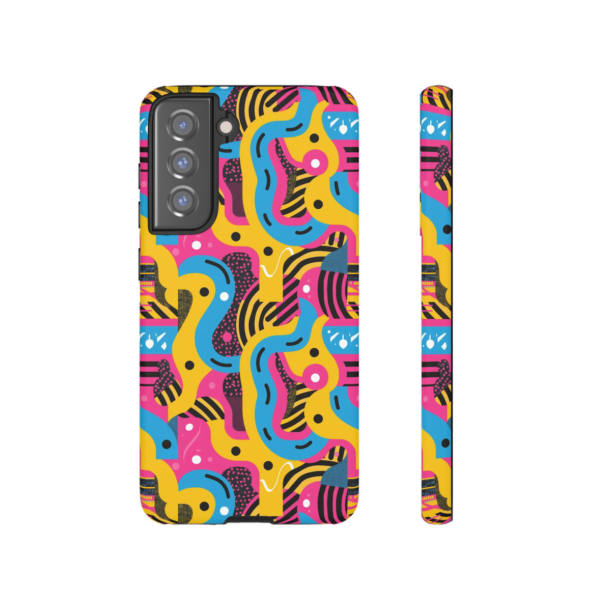 Retro 80s Seamless Phone Case – Vintage Style Meets Modern Protection 109