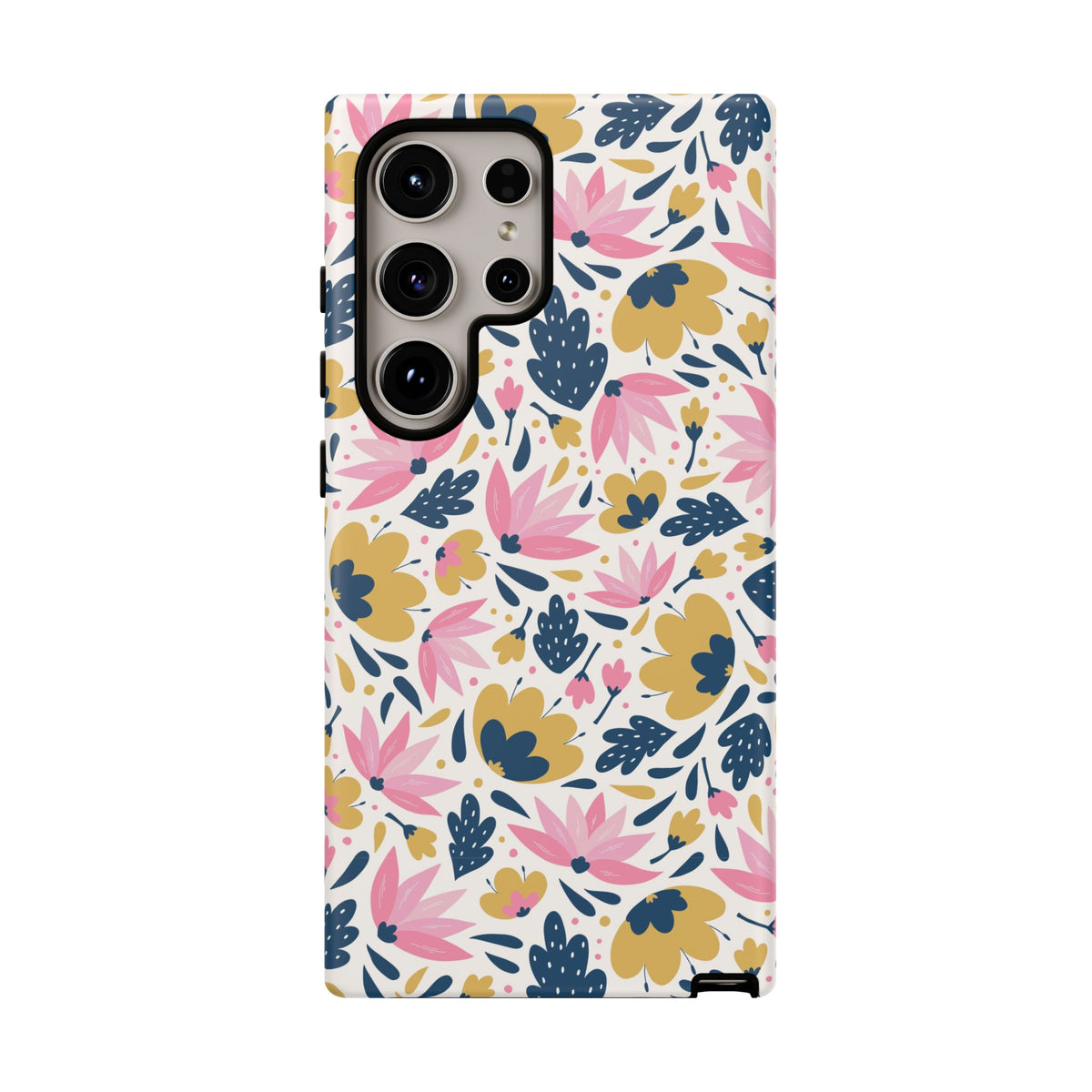 Colorful Little Flower Design Phone Case – Bright and Cheerful Floral Phone Cover 3