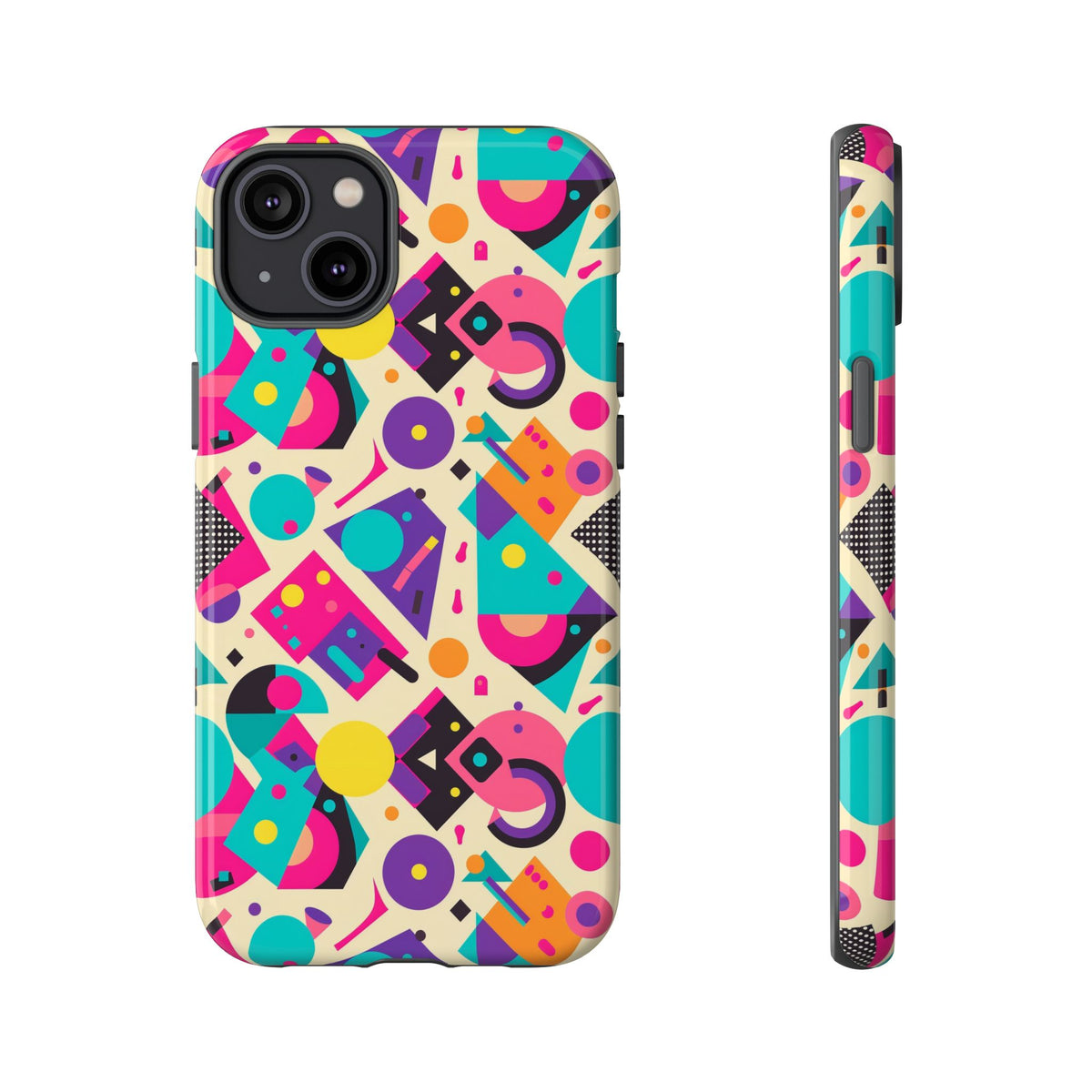 Retro 80s Seamless Phone Case – Vintage Style Meets Modern Protection 199