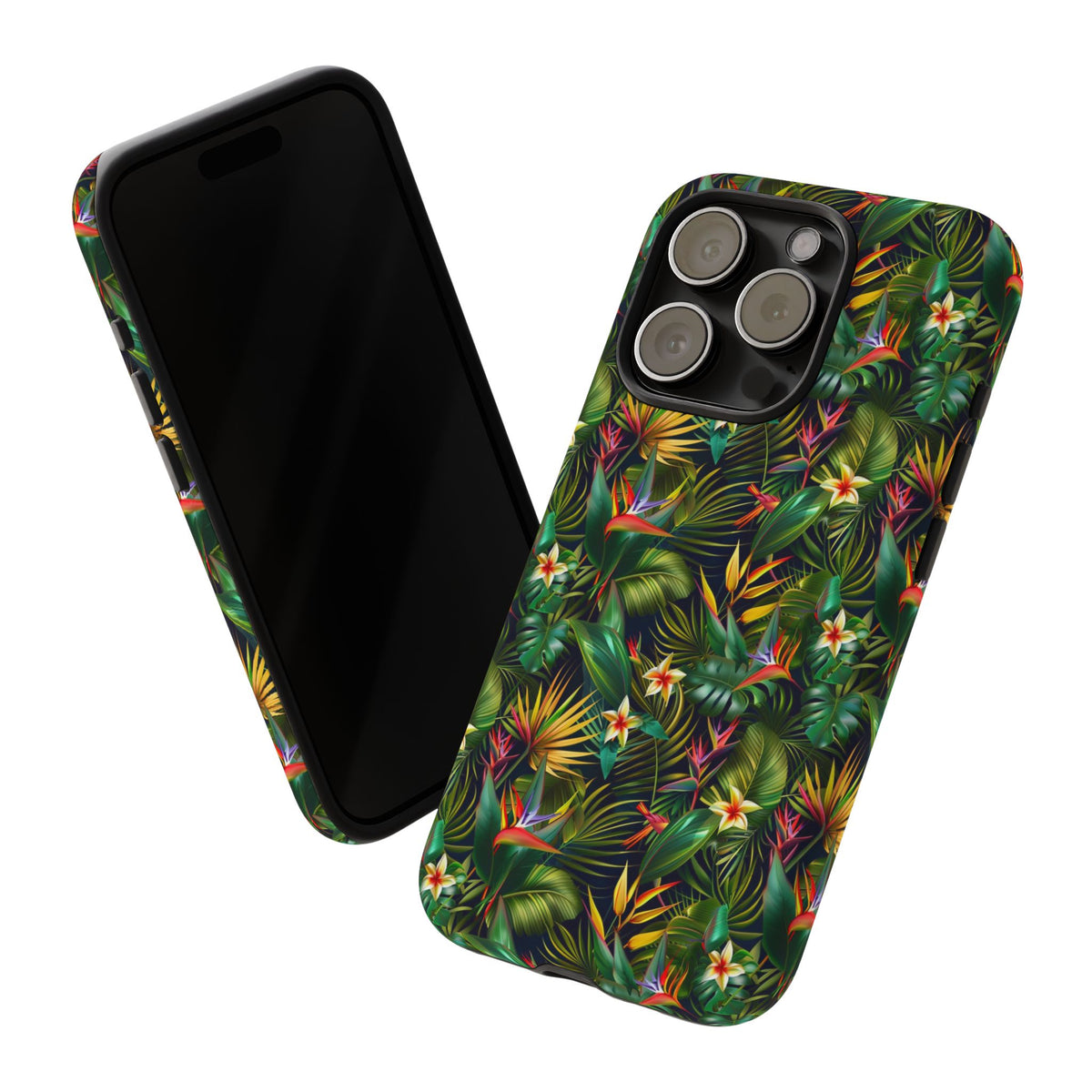 Jungle Pattern Phone Case – Exotic & Lush Design for Your Phone 348