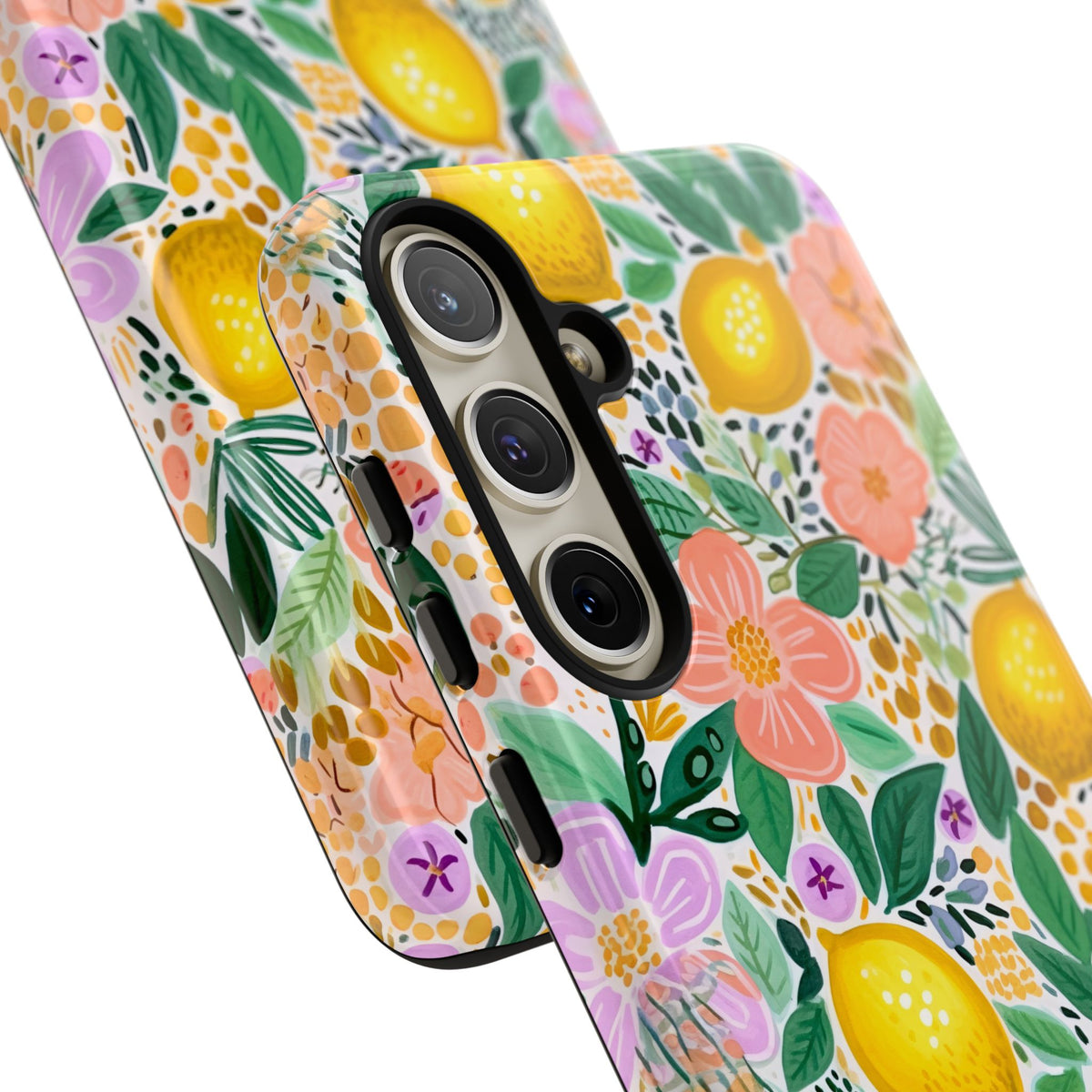 Cute Summer Lemons Phone Case – Refreshing Citrus Design for Your Phone