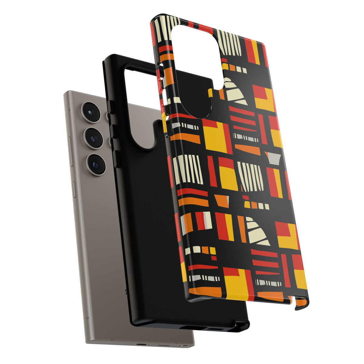 Stylish African Pattern Phone Case – Unique and Vibrant Protection 099