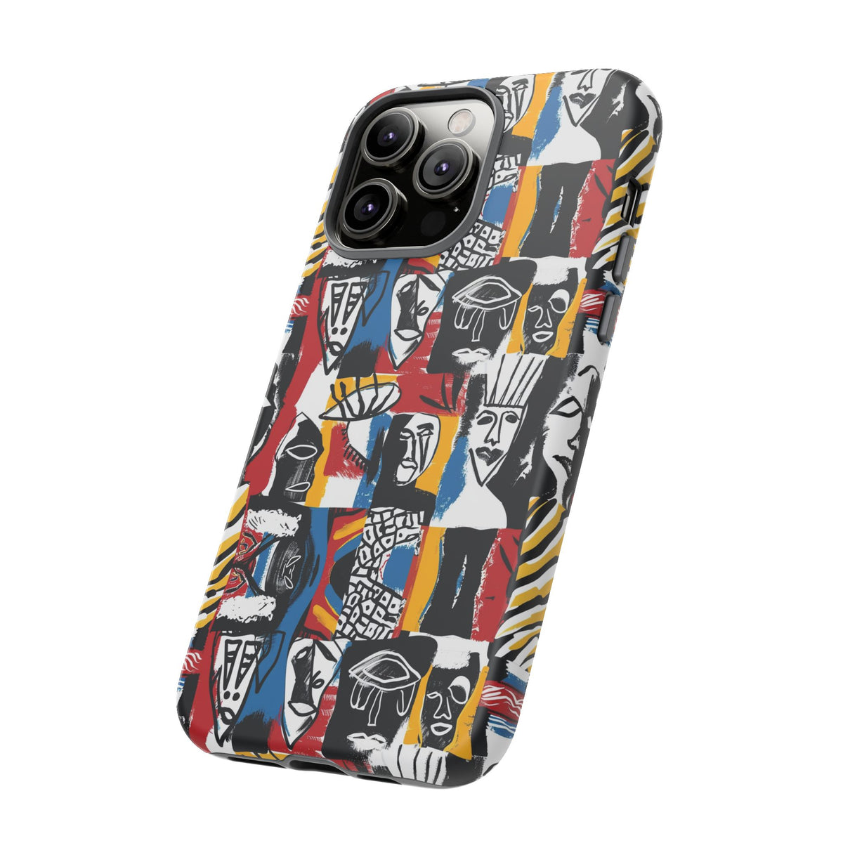 Stylish African Pattern Phone Case – Unique and Vibrant Protection 105