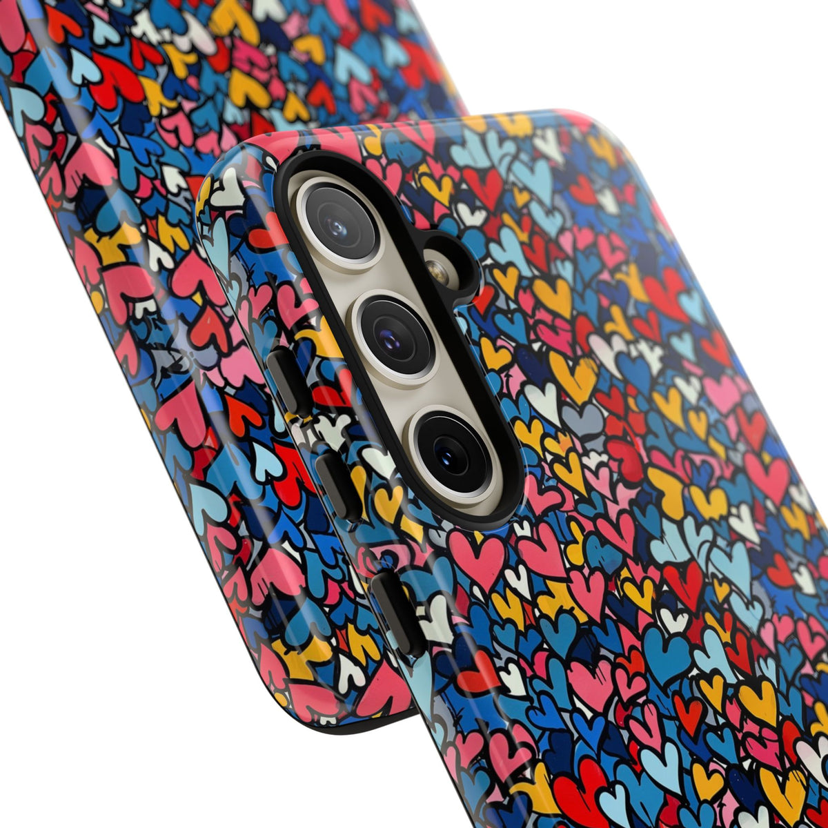 Heart Pattern Phone Case – Stylish & Loving Design for Your Device 820