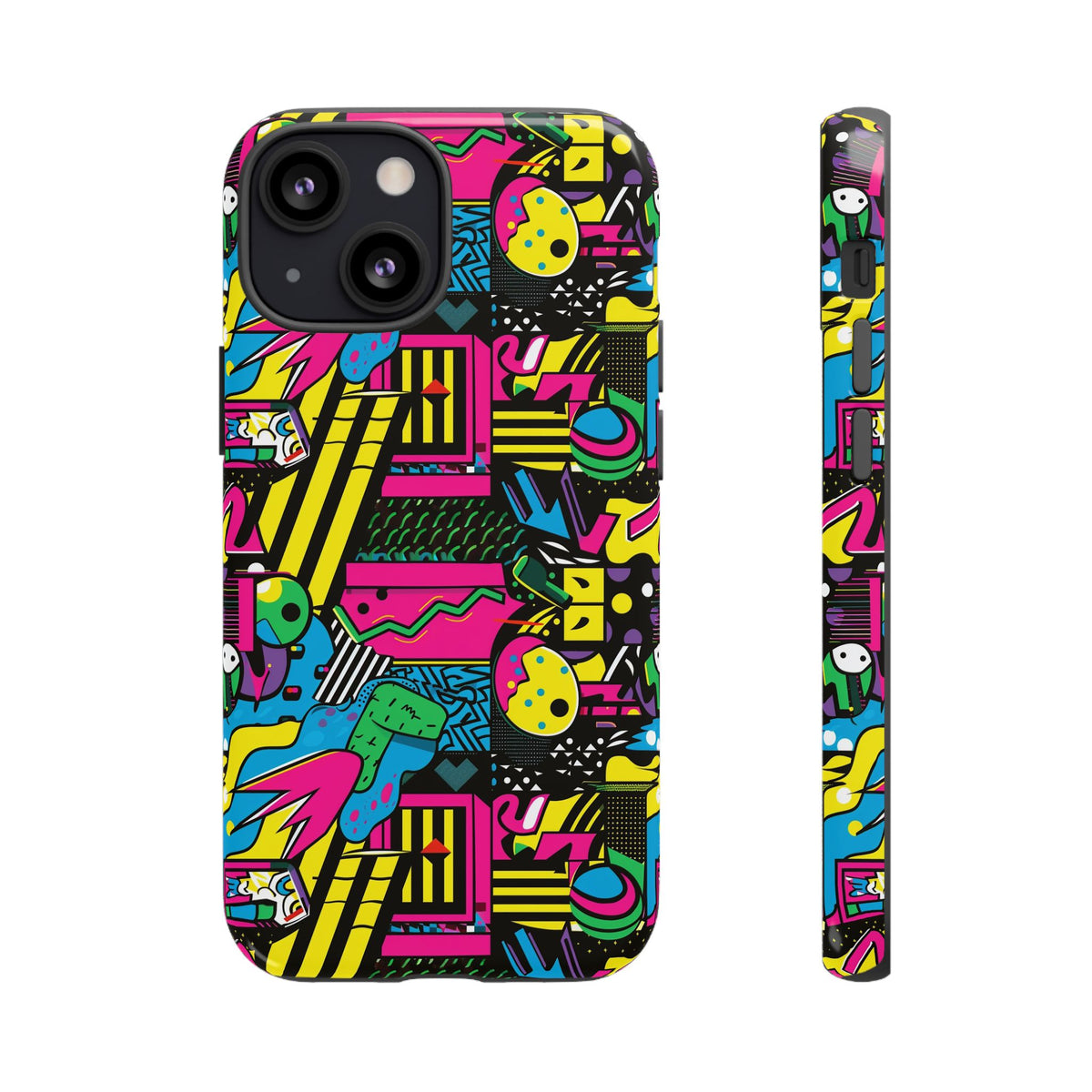 Retro 80s Seamless Phone Case – Vintage Style Meets Modern Protection 146