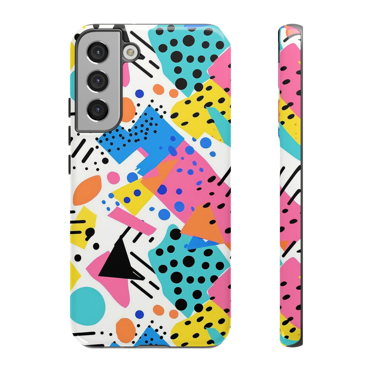 Bright Summer Memphis Design Phone Case – Vibrant and Playful Phone Cover