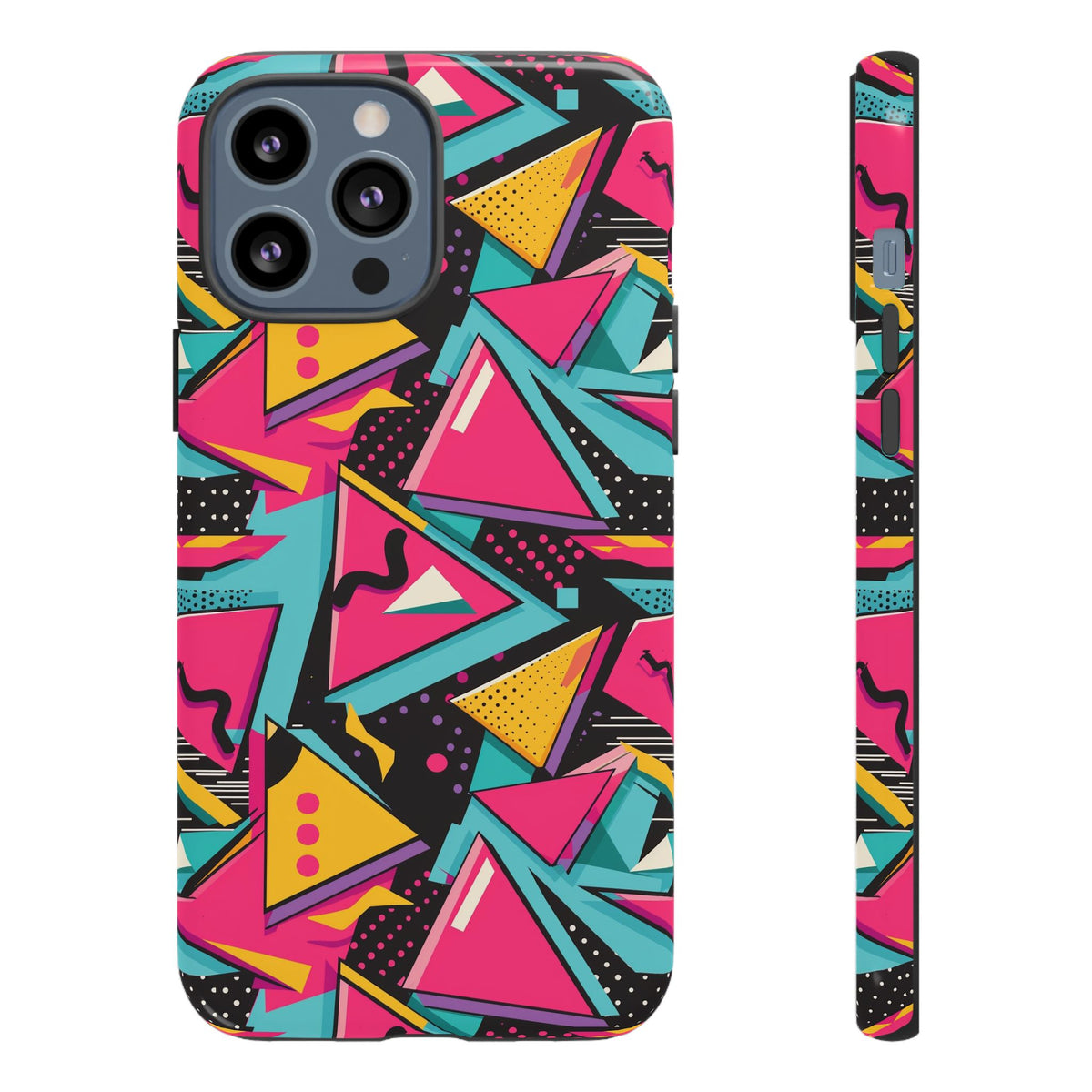 Retro 80s Seamless Phone Case – Vintage Style Meets Modern Protection 098