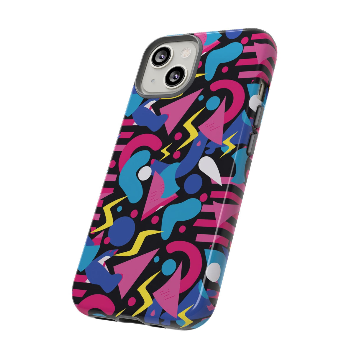 Retro 80s Seamless Phone Case – Vintage Style Meets Modern Protection 096