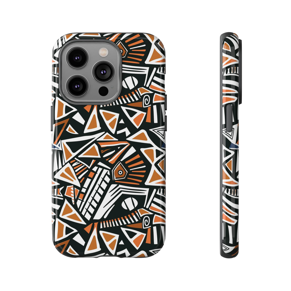 Stylish African Pattern Phone Case – Unique and Vibrant Protection 205