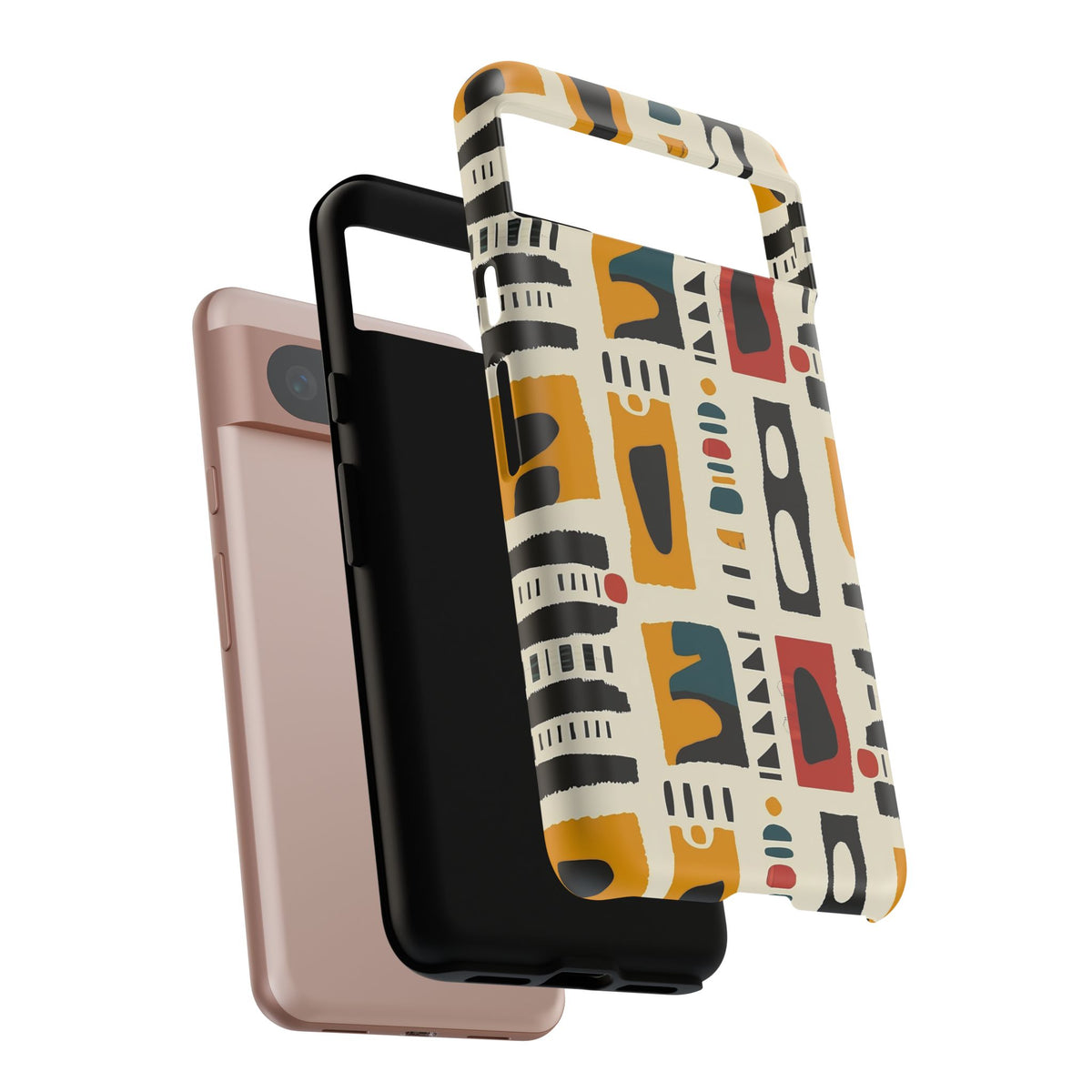 Stylish African Pattern Phone Case – Unique and Vibrant Protection 260