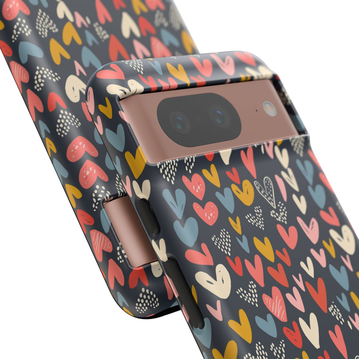 Heart Pattern Phone Case – Stylish & Loving Design for Your Device 816