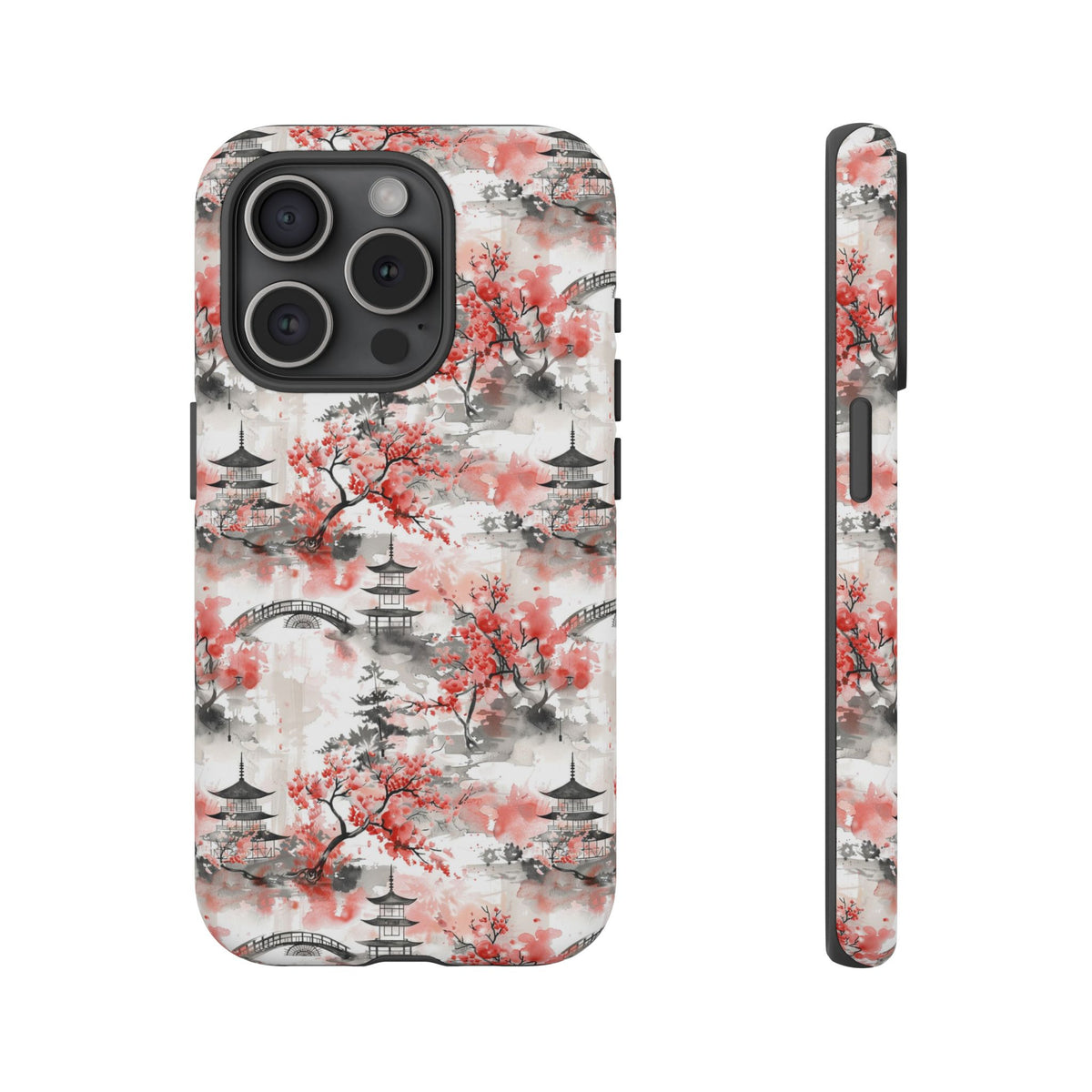 Japanese Pattern Phone Case – Elegant & Timeless Design for Your Phone 122