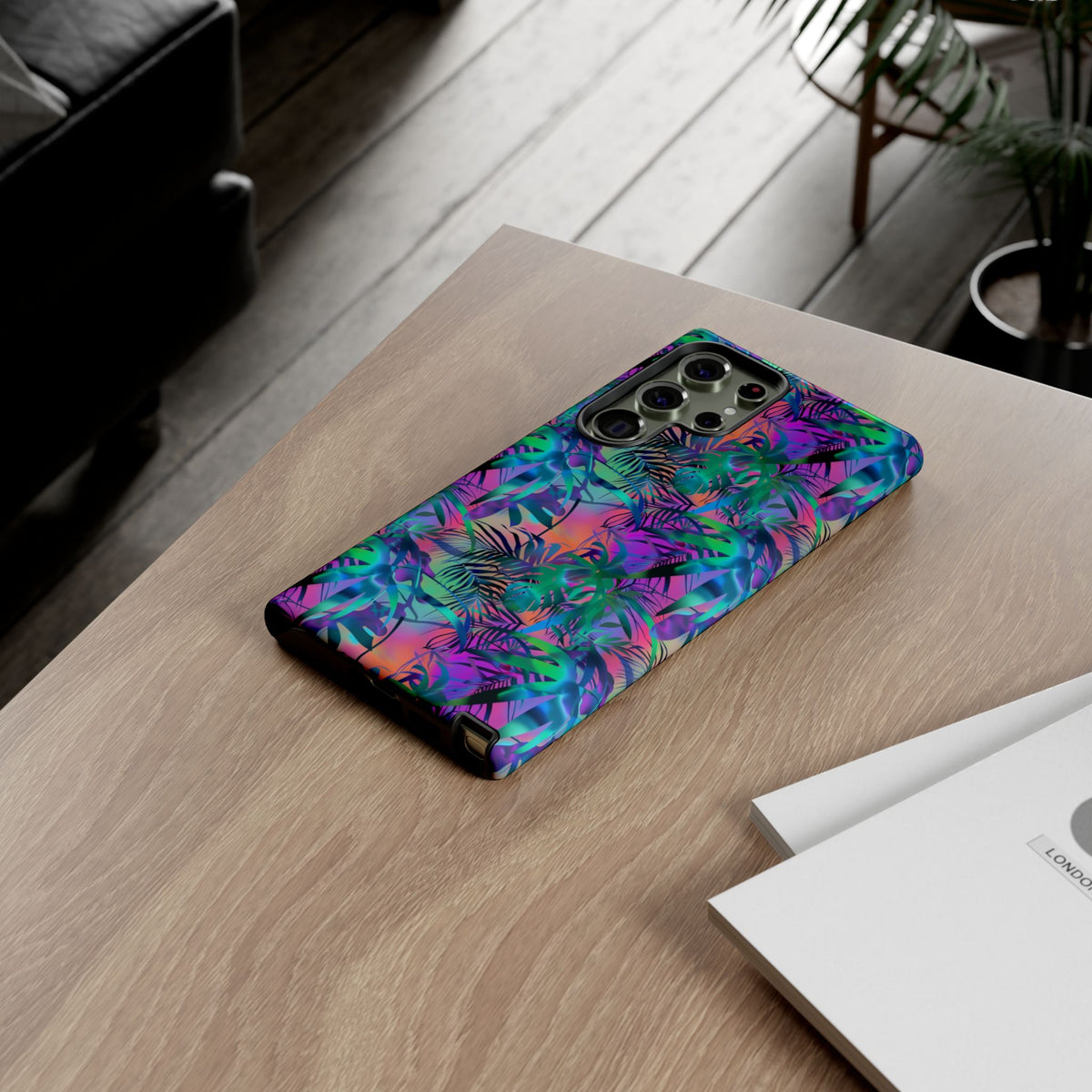 Jungle Pattern Phone Case – Exotic & Lush Design for Your Phone 325