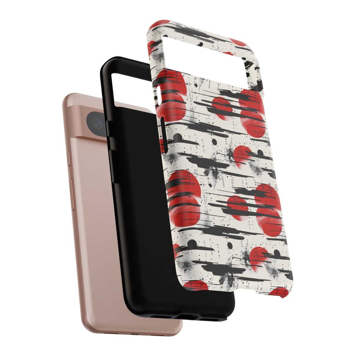 Japanese Pattern Phone Case – Elegant & Timeless Design for Your Phone 053