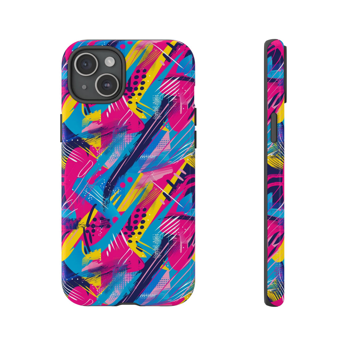 Retro 80s Seamless Phone Case – Vintage Style Meets Modern Protection 103