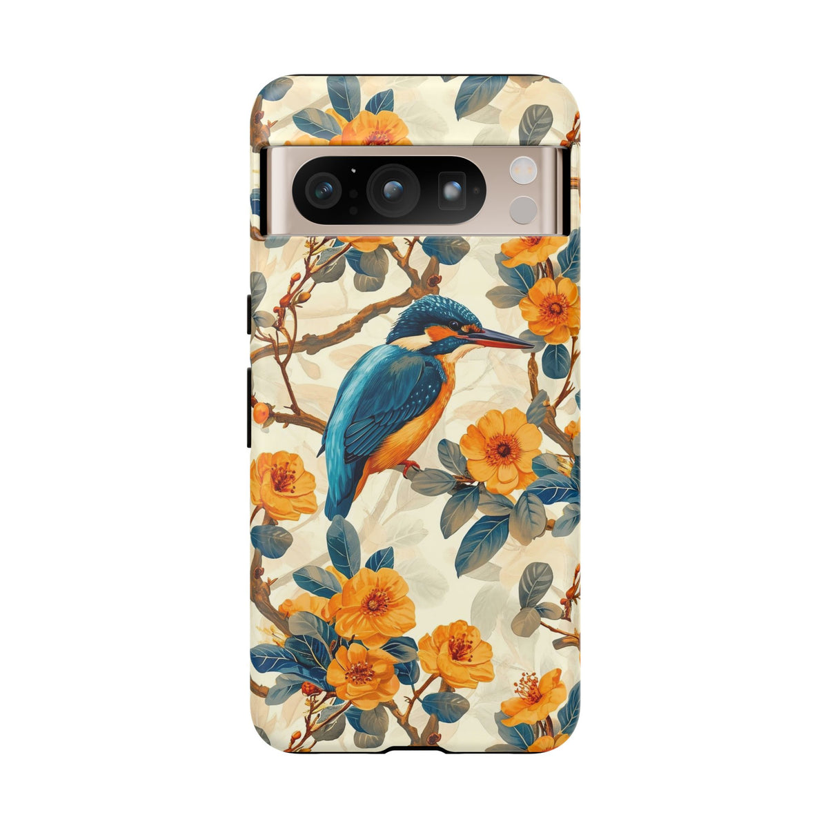 Birds Seamless Pattern Phone Case – Elegant and Timeless Avian Design