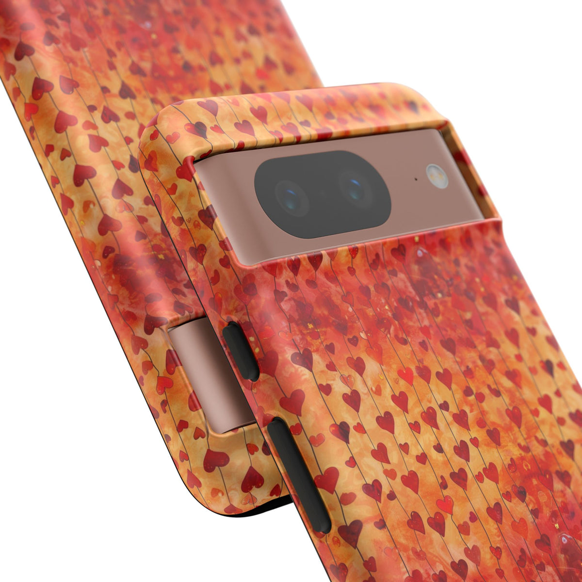 Heart Pattern Phone Case – Stylish & Loving Design for Your Device 827