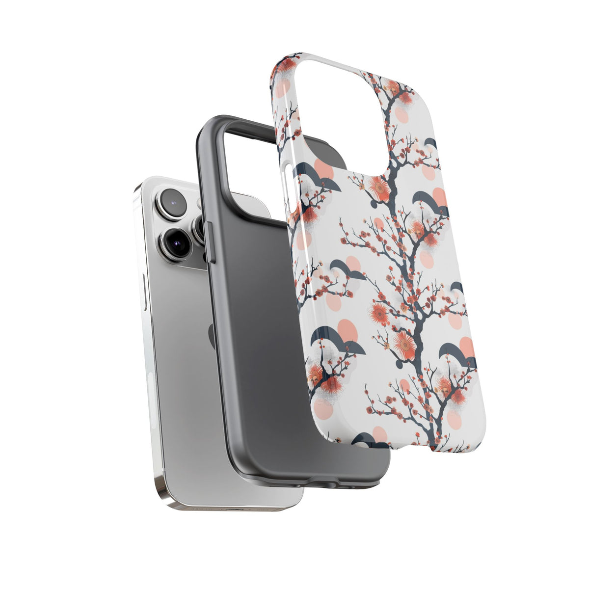 Japanese Pattern Phone Case – Elegant & Timeless Design for Your Phone 029