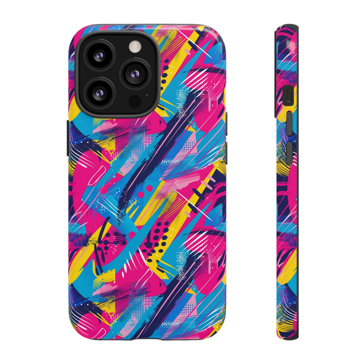 Retro 80s Seamless Phone Case – Vintage Style Meets Modern Protection 103