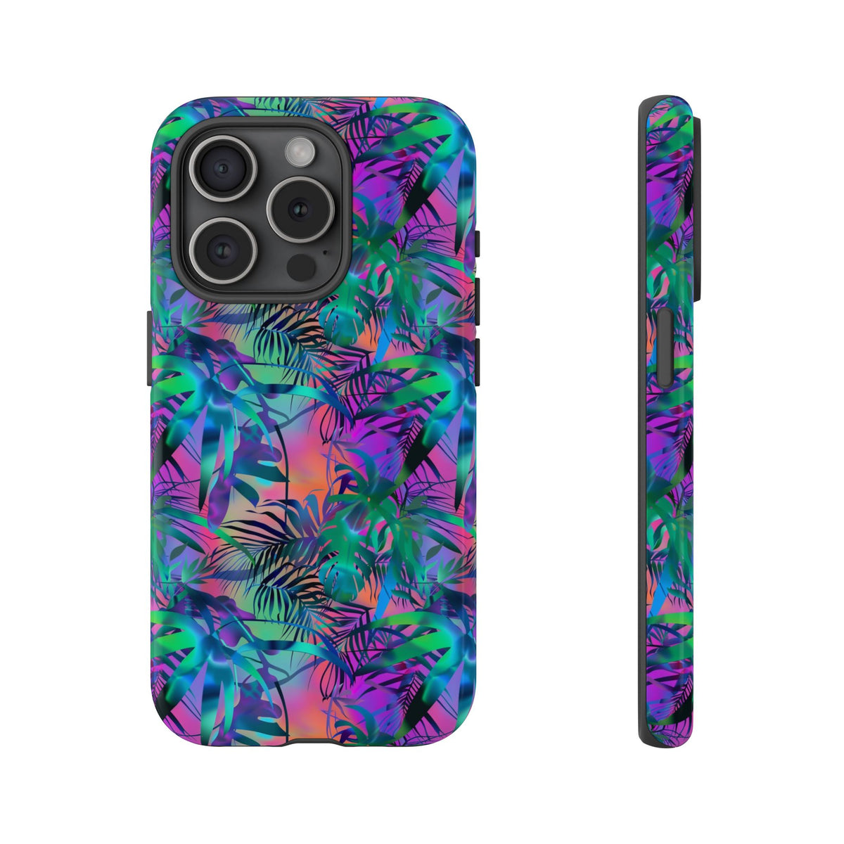 Jungle Pattern Phone Case – Exotic & Lush Design for Your Phone 325