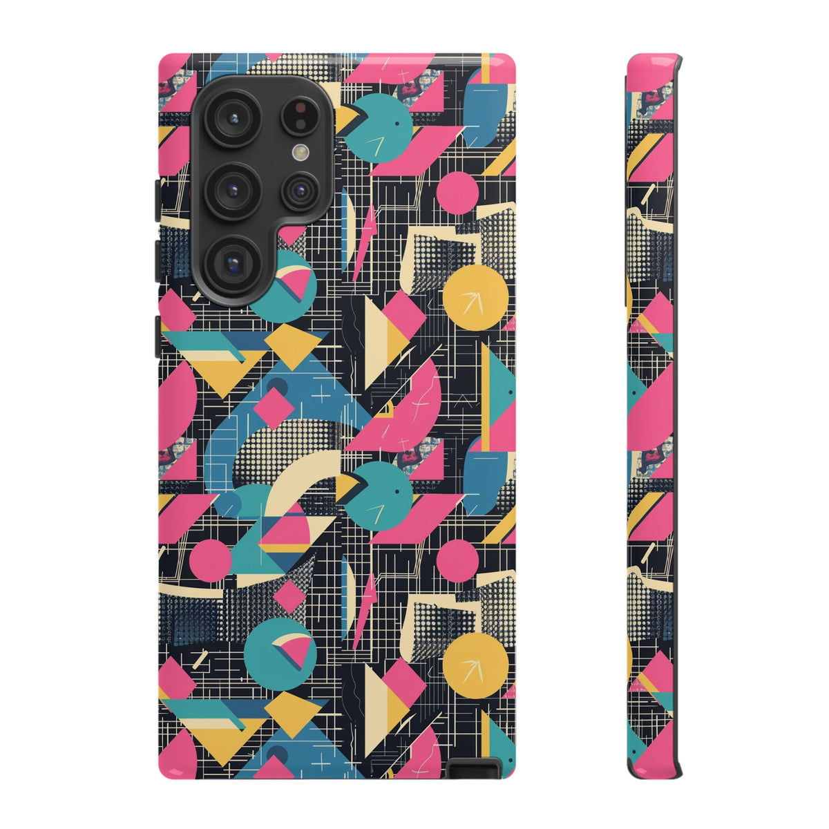 Retro 80s Seamless Phone Case – Vintage Style Meets Modern Protection 266