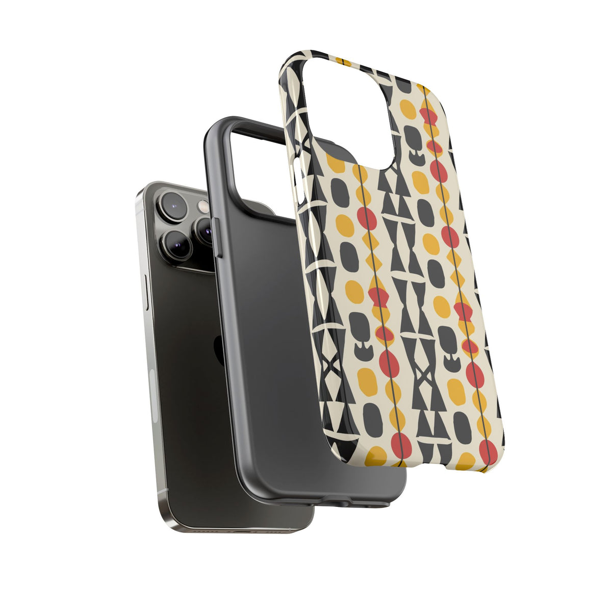 Stylish African Pattern Phone Case – Unique and Vibrant Protection 194