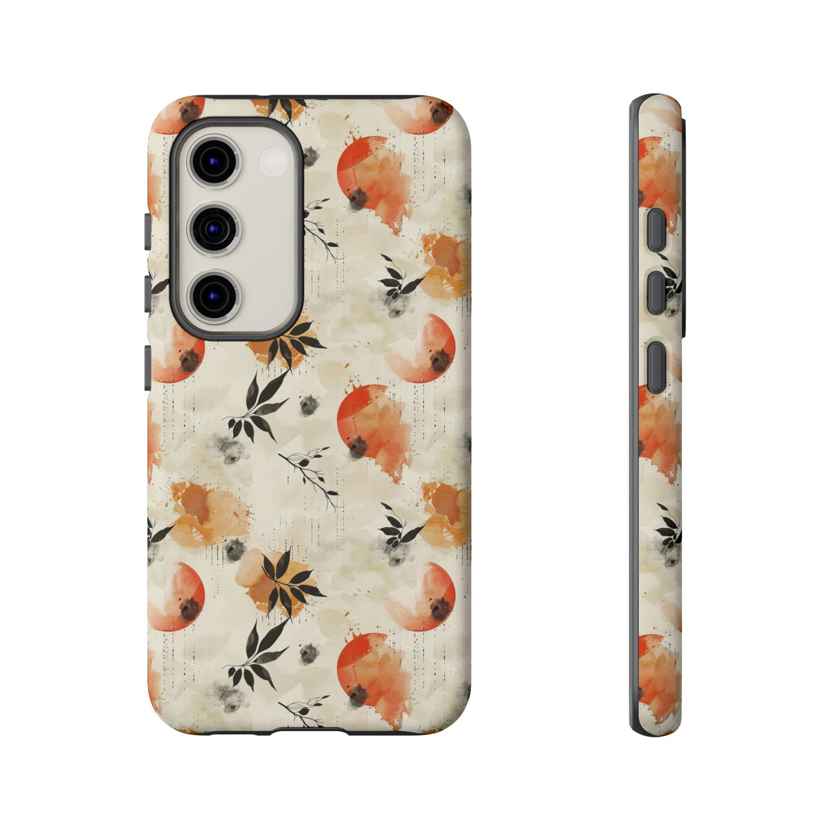 Japanese Pattern Phone Case – Elegant & Timeless Design for Your Phone 058