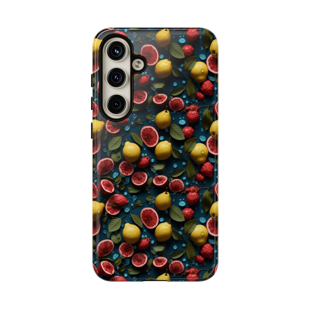 Fruit Pattern Phone Case – Vibrant & Fun Design for Your Smartphone 972