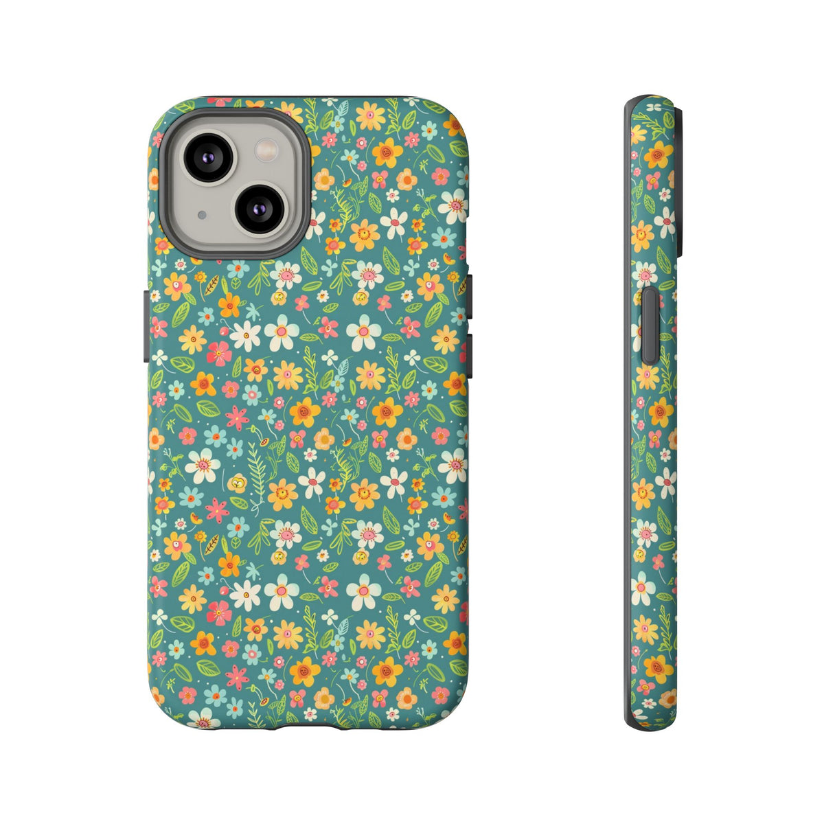 Spring Pattern Phone Case – Fresh & Vibrant Design for Your Phone 416