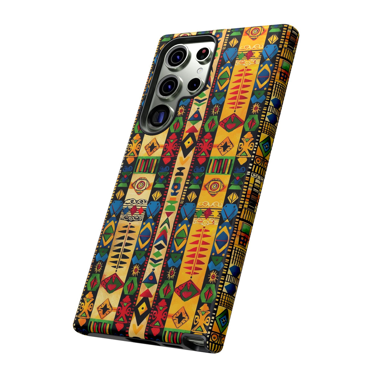 Stylish African Pattern Phone Case – Unique and Vibrant Protection 163