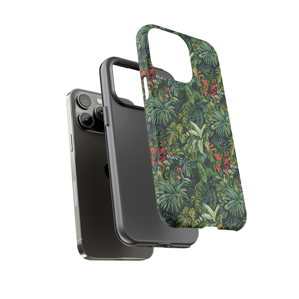 Jungle Pattern Phone Case – Exotic & Lush Design for Your Phone 323