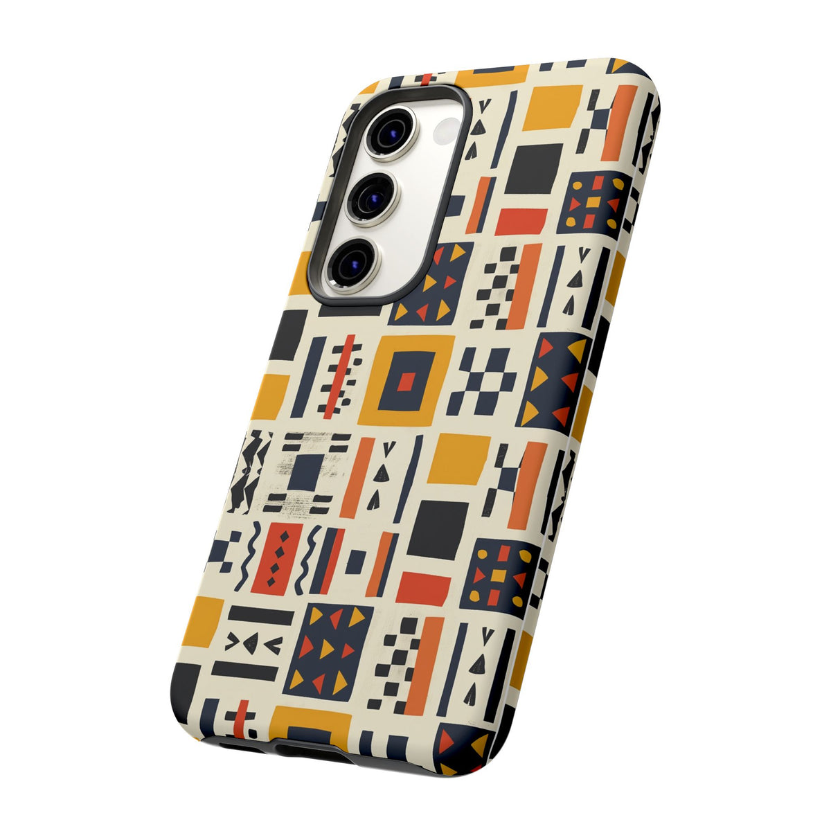 Stylish African Pattern Phone Case – Unique and Vibrant Protection 104