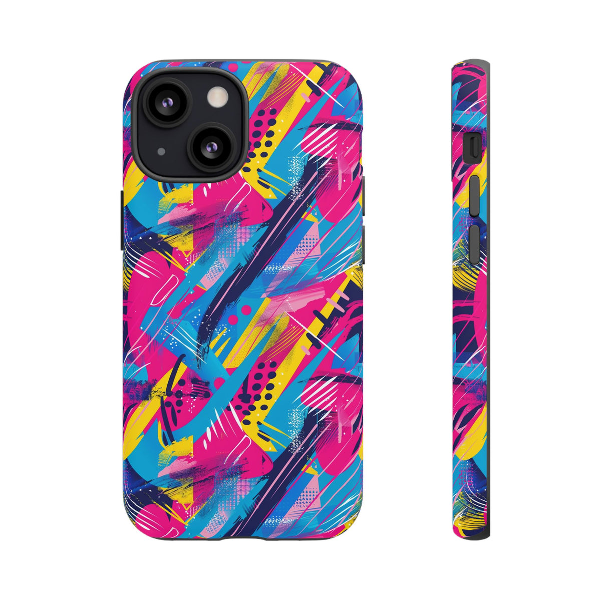 Retro 80s Seamless Phone Case – Vintage Style Meets Modern Protection 103