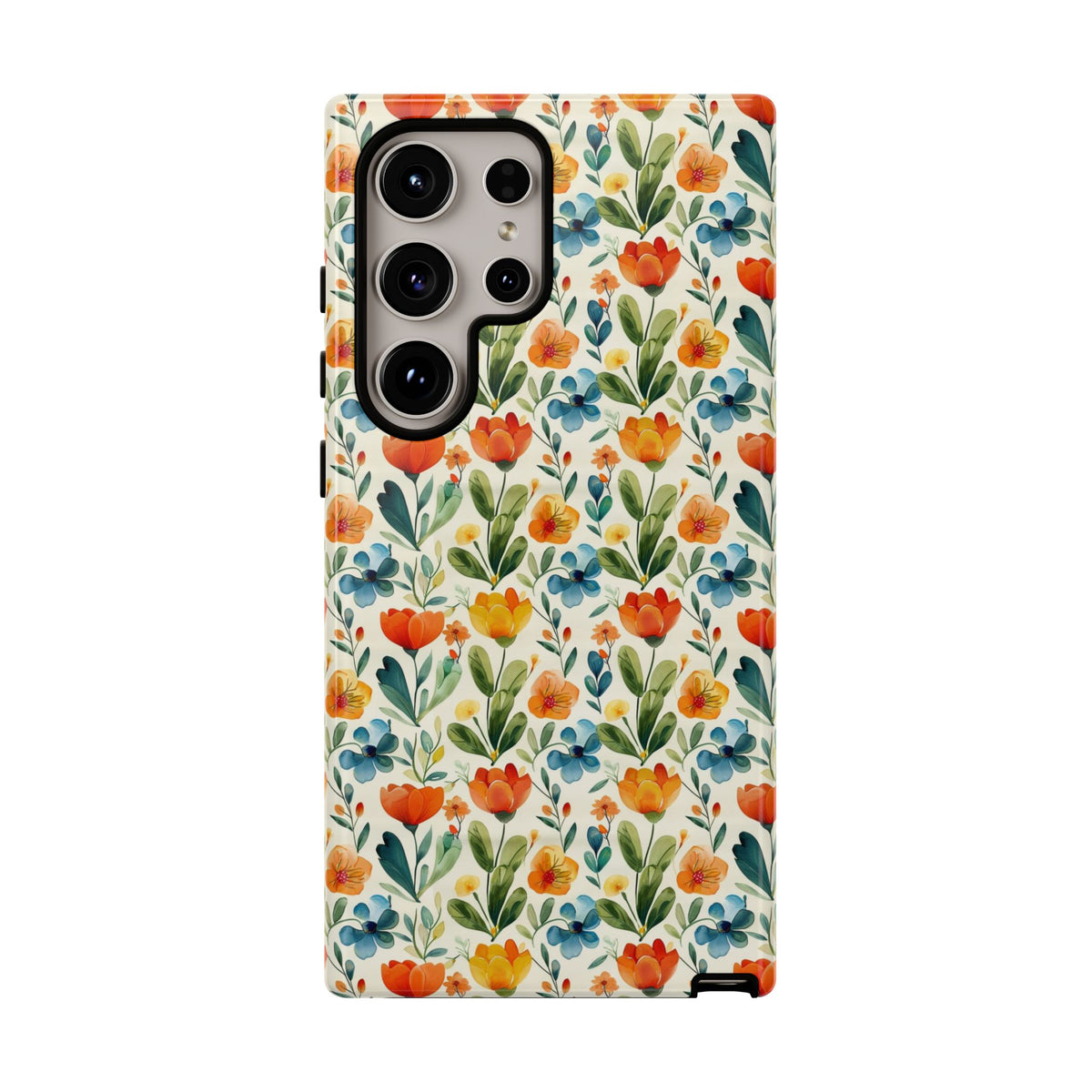 Spring Pattern Phone Case – Fresh & Vibrant Design for Your Phone 398