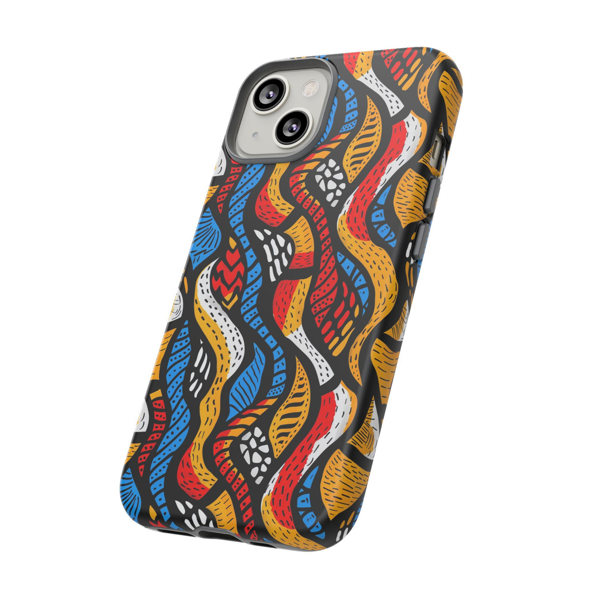 Stylish African Pattern Phone Case – Unique and Vibrant Protection 155