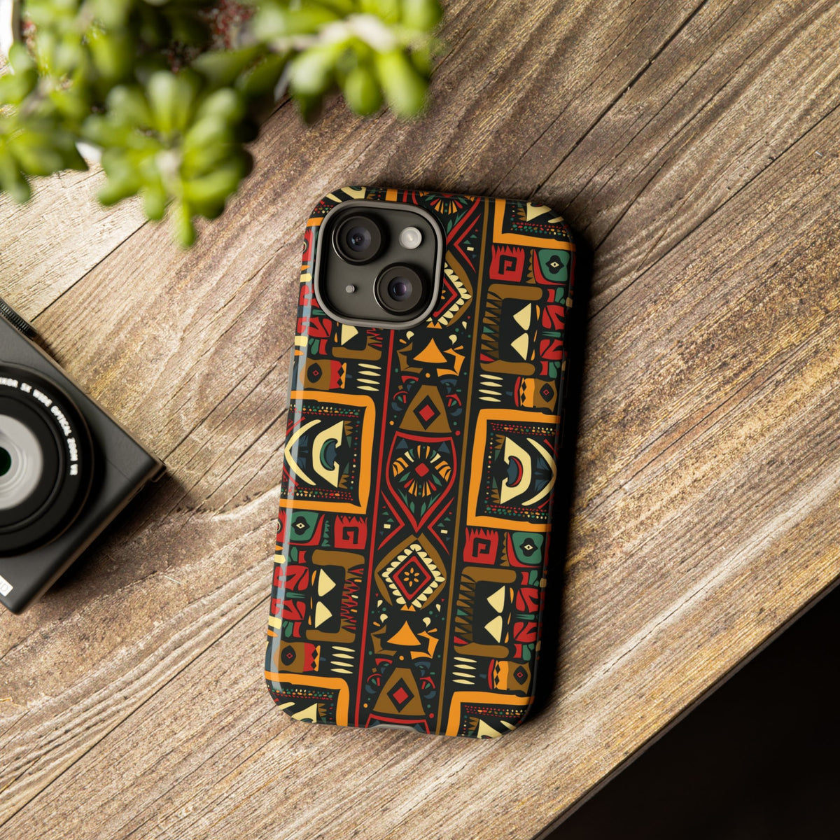 Stylish African Pattern Phone Case – Unique and Vibrant Protection 164