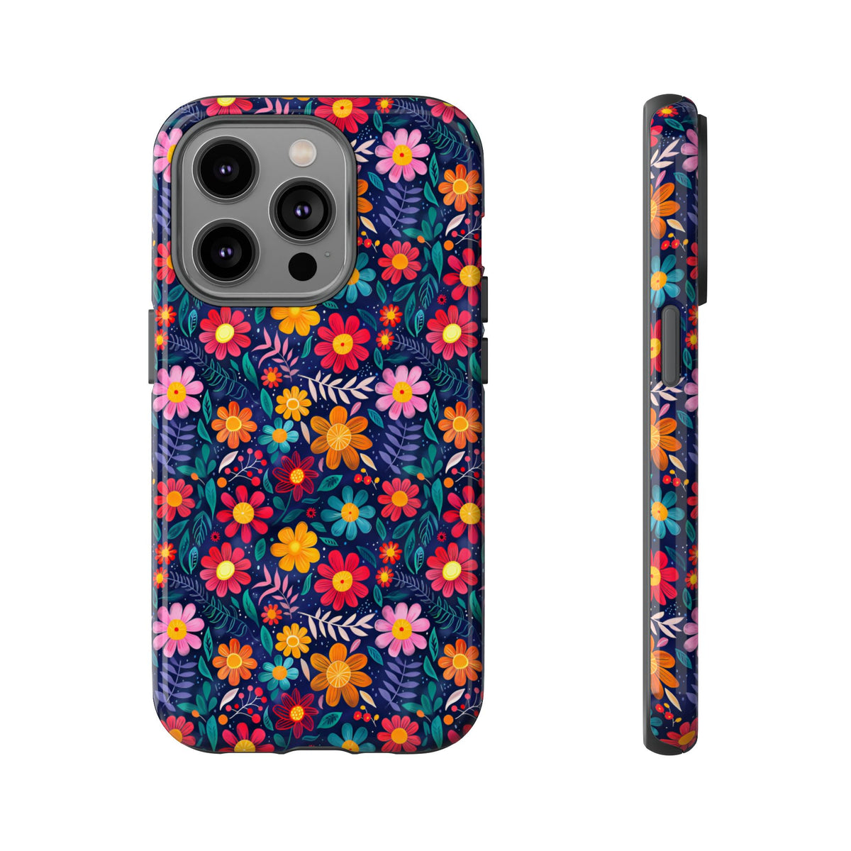 Frida Kahlo's Flower Phone Case – Artistic Elegance for Your Phone 4