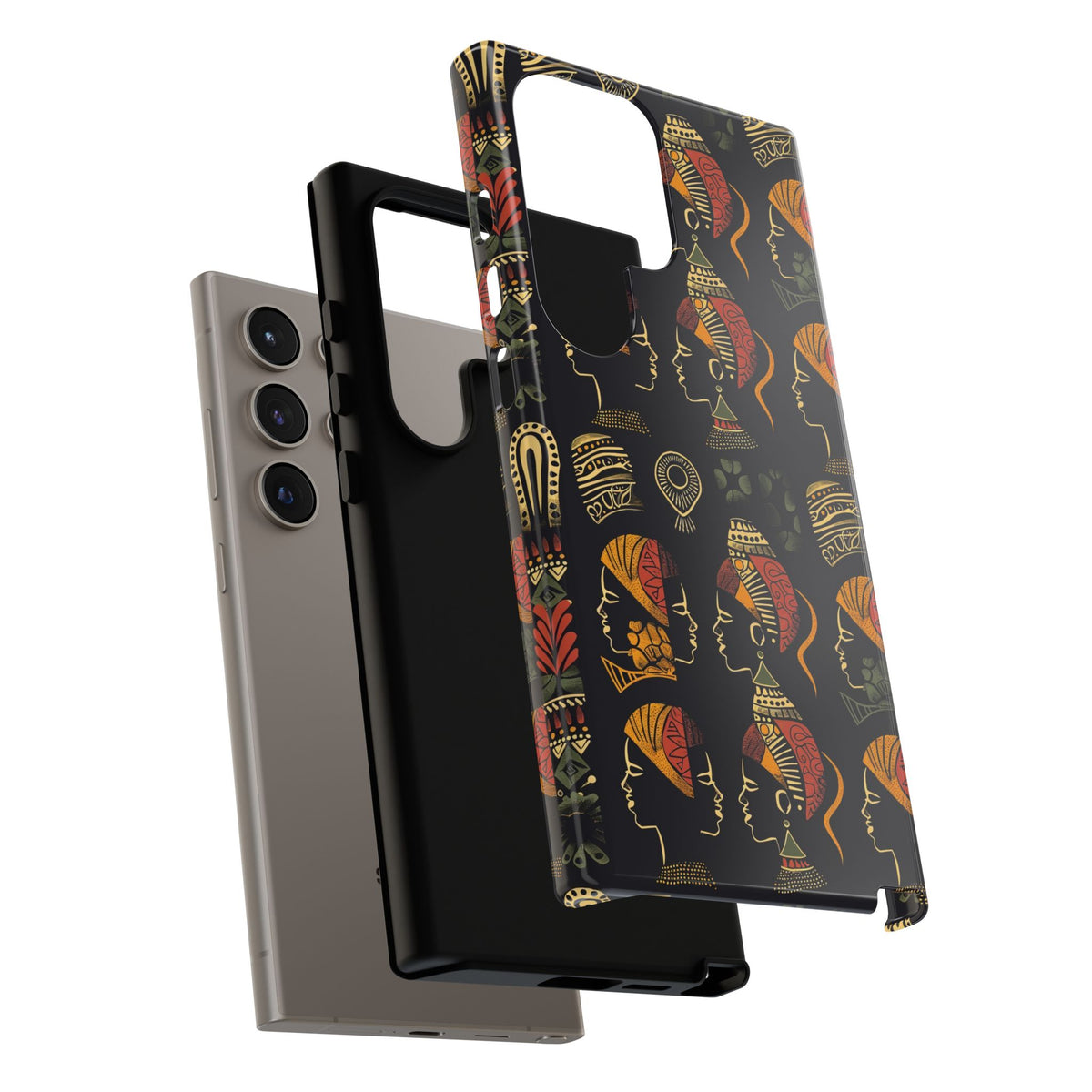 Stylish African Pattern Phone Case – Unique and Vibrant Protection 244
