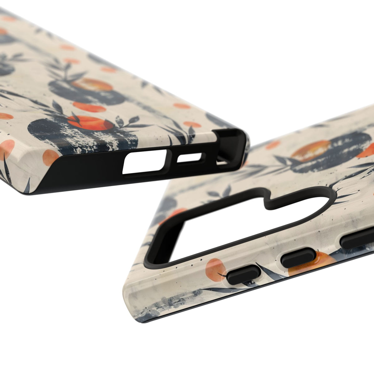 Japanese Pattern Phone Case – Elegant & Timeless Design for Your Phone 088