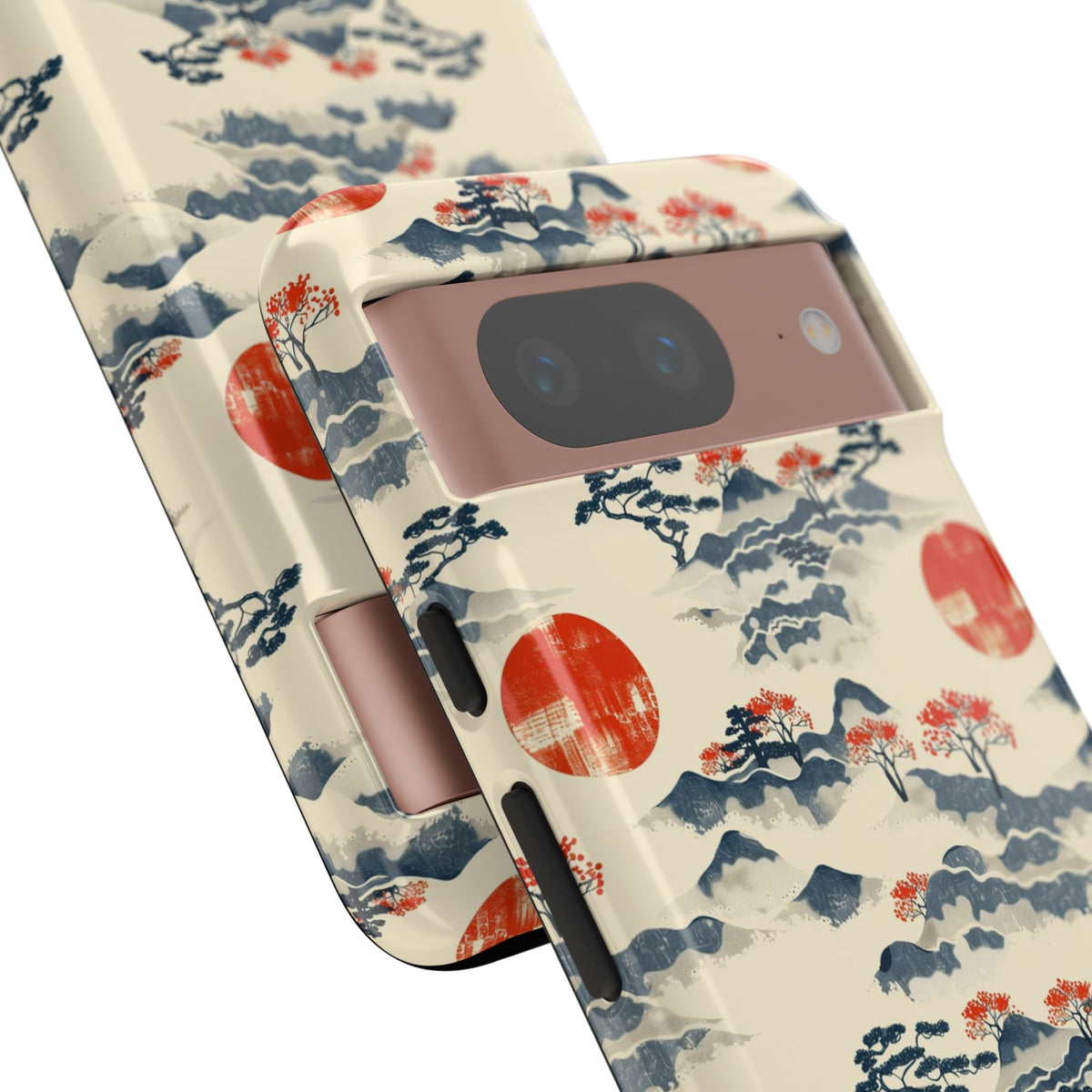 Japanese Pattern Phone Case – Elegant & Timeless Design for Your Phone 085