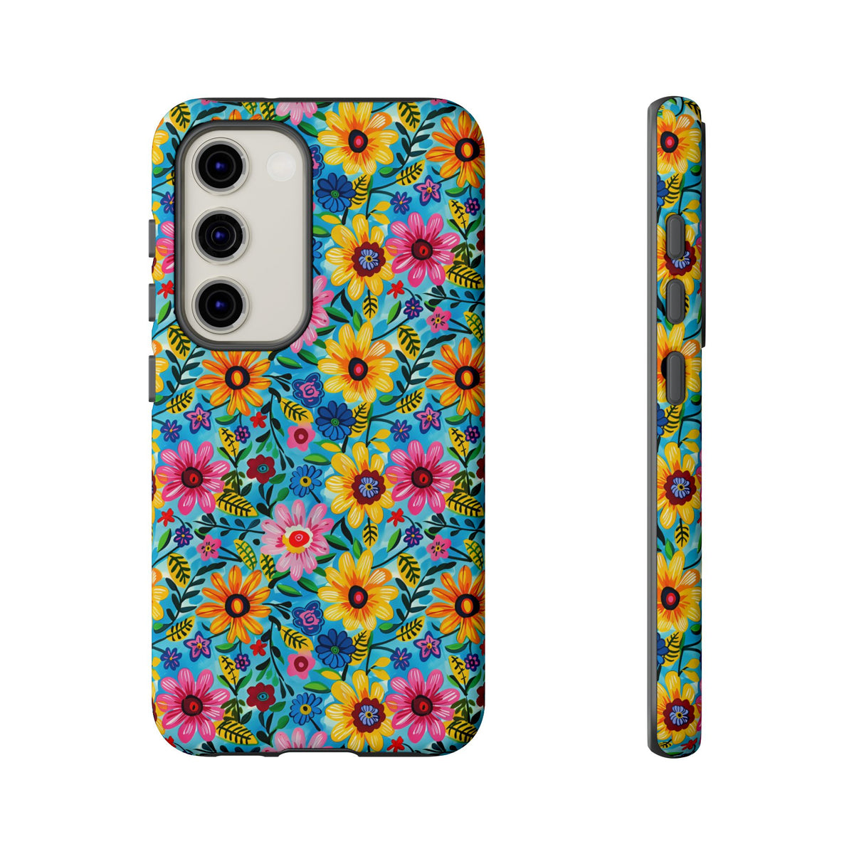 Frida Kahlo's Flower Phone Case – Artistic Elegance for Your Phone 9