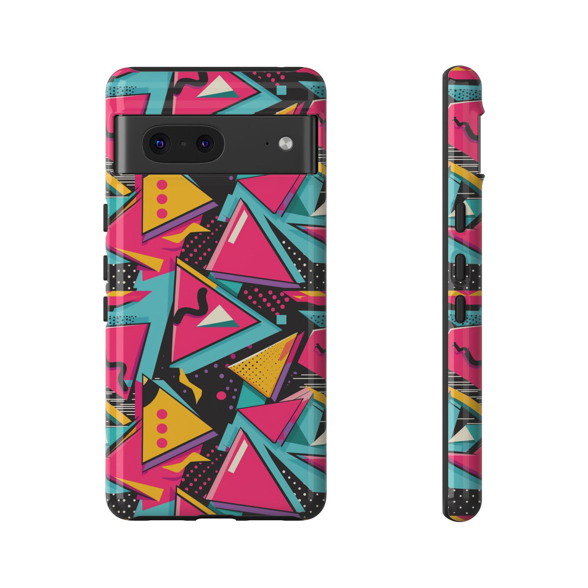 Retro 80s Seamless Phone Case – Vintage Style Meets Modern Protection 098